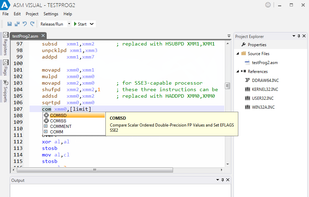 ASM Visual screenshot 1