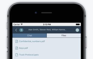 Crypho screenshot 3