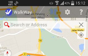 WalkWay Navi screenshot 2