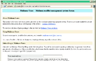Mailman screenshot 1
