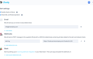 Checkly screenshot 3