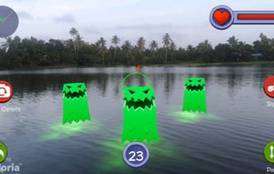 Ghostblast AR screenshot 1