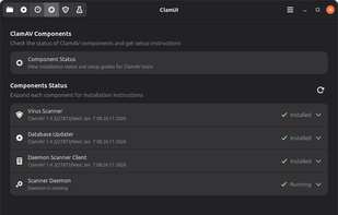 ClamUI screenshot 3