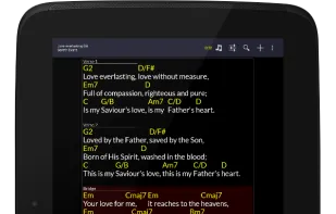 OpenSongApp screenshot 1