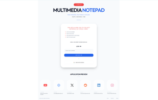 App view before login