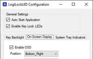 Customization of the On-Screen Display