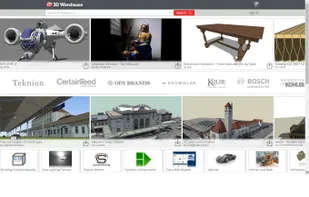 SketchUp 3D Warehouse screenshot 1