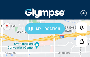 Glympse screenshot 1