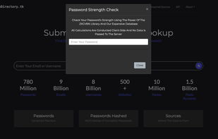 Find out how strong your password is and how long it would take to hack.