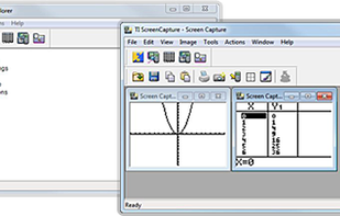 TI Connect screenshot 1
