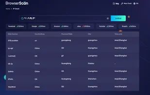 BrowserScan screenshot 1