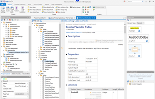 In combination with, or as an alternative to authoring content in source comments (Database documentation illustrated here), create and maintain documentation content using the Document! X Content File Editor.