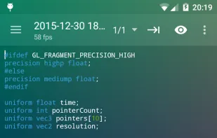 Shader Editor screenshot 1