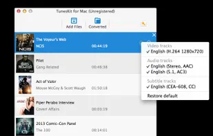 Convert iTunes M4V to MP4