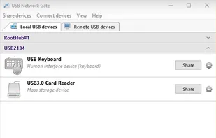 USB Network Gate screenshot 1