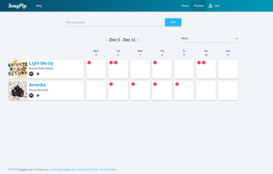 Weekly practice sheet