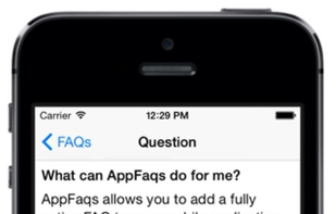 AppFaqs screenshot 1