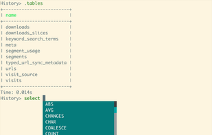 LiteCLI screenshot 1