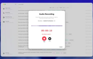 TranscribeX screenshot 2