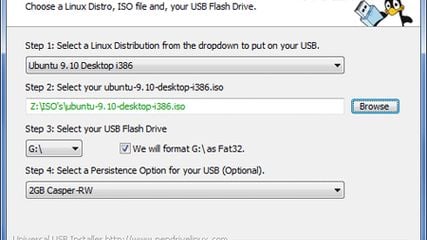 Universal USB Installer screenshot 2