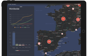 Corona Tracker screenshot 1
