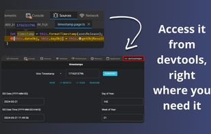 DevToolsHelper screenshot 2