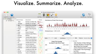 Wizard - Statistics &amp; Analysis screenshot 1