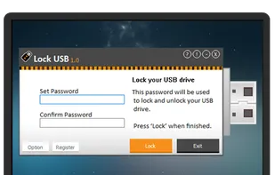 Lock USB screenshot 1