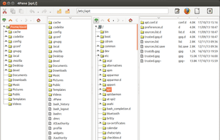 Default dual-pane view