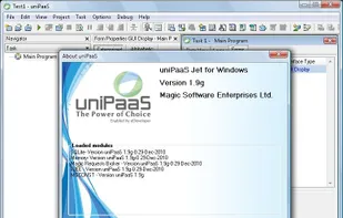uniPaas Jet screenshot 1