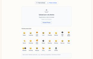Cat Emoji Generator screenshot 1