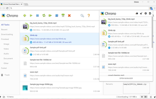 Chrono Download Manager screenshot 1