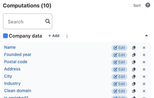 Computations to transform your data