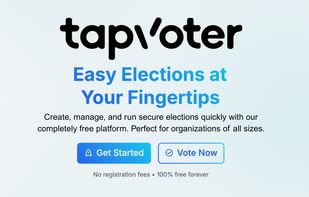 TapVoter screenshot 1