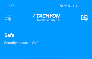TACHYON Mobile Security screenshot 1