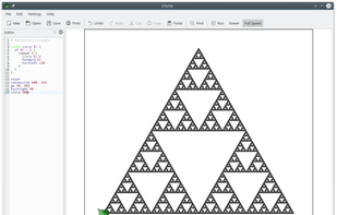 KTurtle screenshot 1
