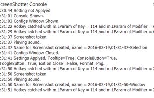 Console Window