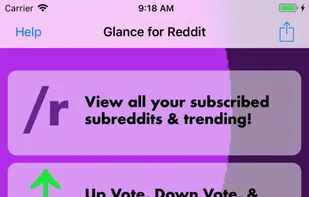 Glance for Reddit screenshot 1
