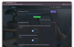 List of articles (Dark Mode)