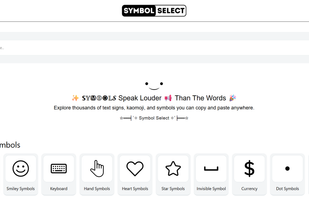 SymbolSelect screenshot 1