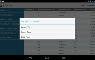 SQLTool screenshot 3
