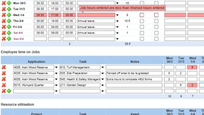 Online Timesheet - Design your own timesheets (Hybrid)