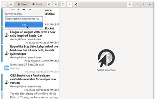 Feeds screenshot 1