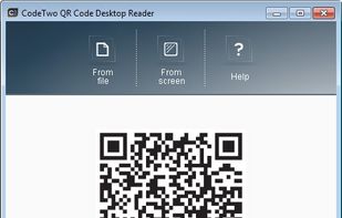 CodeTwo QR Code Desktop Reader screenshot 1