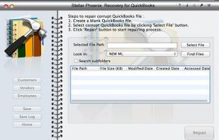 Stellar Repair for QuickBooks® Software screenshot 3