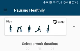 Pausing Healthily (PFA) screenshot 1