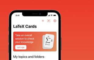 LaTeX Cards screenshot 1