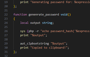 AquaShell screenshot 1