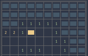 tui-mines screenshot 2