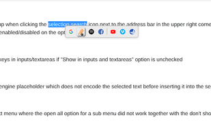Selection Search screenshot 1